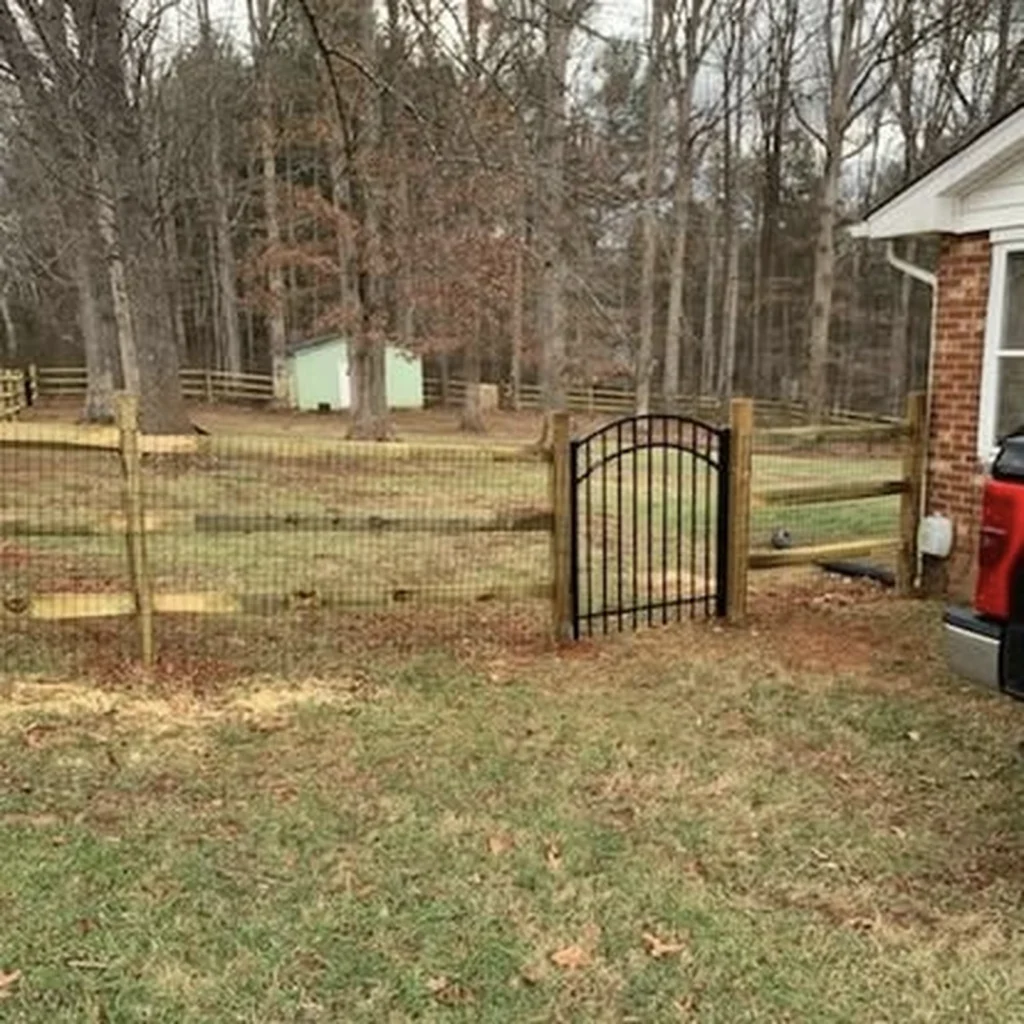Where paint still makes sense, Winchester Fence